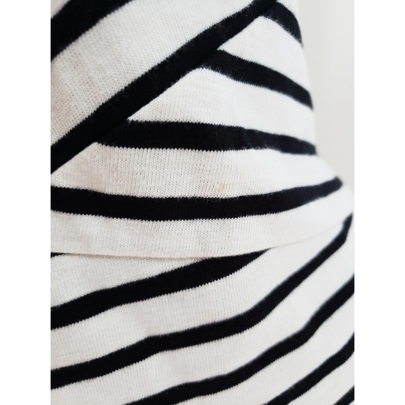 Talbots Striped Sleeveless Sheath Dress with Pockets Classic Workwear - Picture 5 of 5